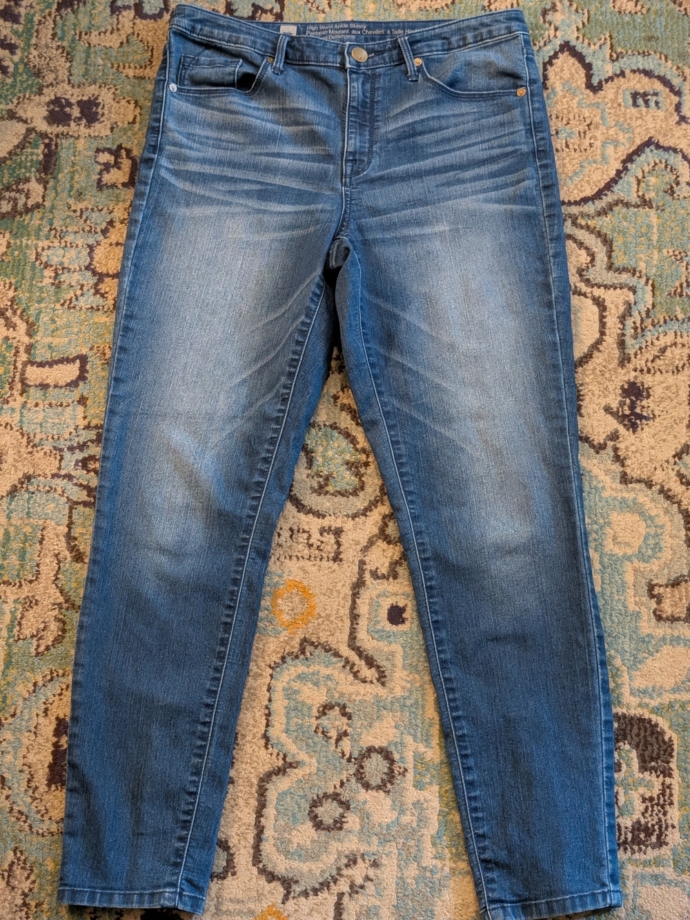 Mossimo Denim Women's High Waist Ankle Skinny Jeans